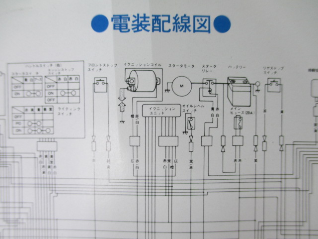 ヤマハ 正規 バイク 整備書 ビラーゴ750sp 取扱説明書 正規 配線図有り Xv750 5e5 配線図有り Lx 車検 整備情報 中古 Natboardmcqs Com