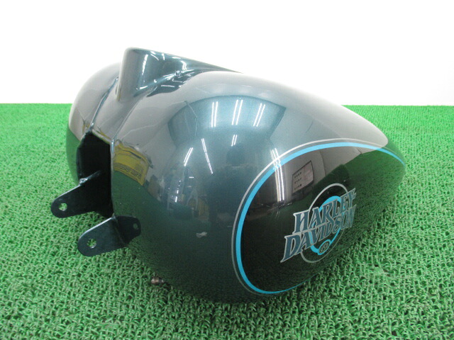 FLHTCタンク緑Mハーレー純正バイク部品00年コケキズ無し車検Genuine【中古】 5