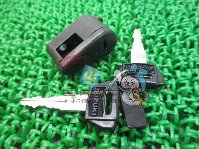 ボルティー ヘルメットロック 在庫有 即納 スズキ 純正 新品 バイク 部品 DR250SE DR250S DR350SE DR350SH 車検 Genuine GSX-R750 TS125R TS200R DR650R zY