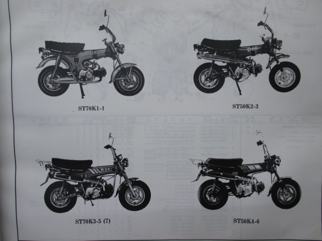 ホンダ 掟 オートバイ 扶養書 ダックス50 ダックス70 パート速見表 正規 4変種 St50 St70 St50k1 St50k2 St50k3 St50k4 車検 パーツインベントリー 整備書 中古 Geo2 Co Uk