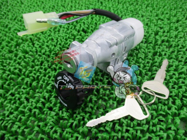 ビーノ メインキーシリンダー 在庫有 即納 ヤマハ 純正 新品 バイク 部品 メインスイッチステアリングロック VINO ジョグ JOG 車検 Genuine 80|ティーエスパーツ 店