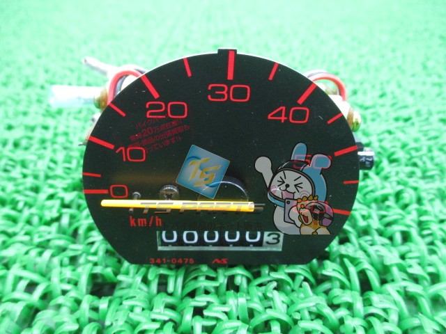 ウルフ50 スピードメーター 在庫有 即納 スズキ 純正 新品 バイク 部品 廃盤 絶版 車検 Genuine｜ティーエスパーツ　店