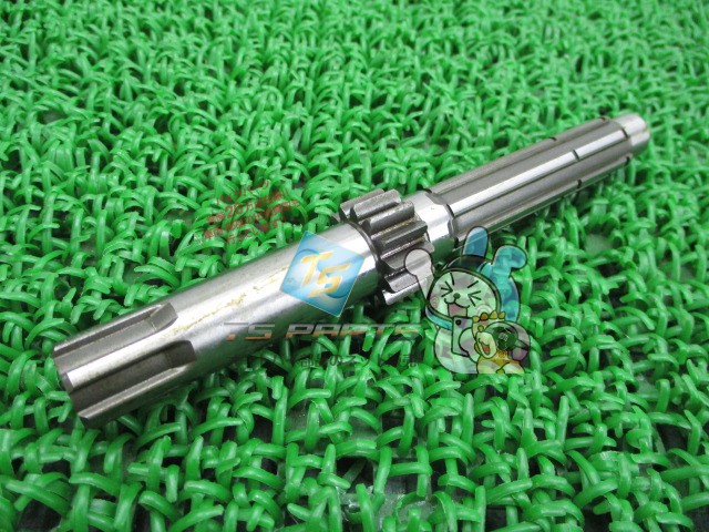KSR-I トランスミッションインプットシャフト 在庫有 即納 カワサキ 純正 新品 バイク 部品 在庫有り 即納可 AR50 AR80-II KSR-II 廃盤 車検 Genuine｜ティーエスパーツ　店 13,528円