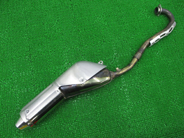 DトラッカーX KLX250 マフラー LX250E-A05*** カワサキ 純正 バイク 部品 2003年式外し LX125D-A05*** コケキズなし そのまま使える 車検 Genuine 【中古】