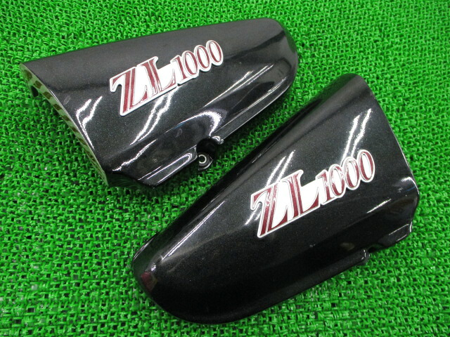 ZL1000 サイドカバー 左右 ガンM カワサキ 純正 バイク 部品 1987年式外し JKAZLCA15HB500*** 希少 コケキズなし 車検 Genuine 【中古】｜ティーエスパーツ　店