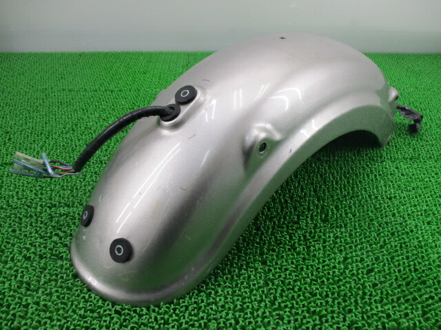 カワサキ純正バイク部品エストレアカスタムリアフェンダー純正銀1996年式外しBJ250Dコケキズ無しそのまま使える車検Genuine