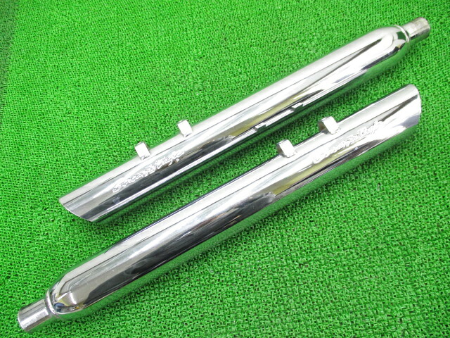 FLHR1580 サイレンサーマフラー ハーレー 純正 バイク 部品 80506-07 80507-07 スクリーミンイーグル コケキズ無し 車検 Genuine 【中古】 23|ティーエスパーツ 店