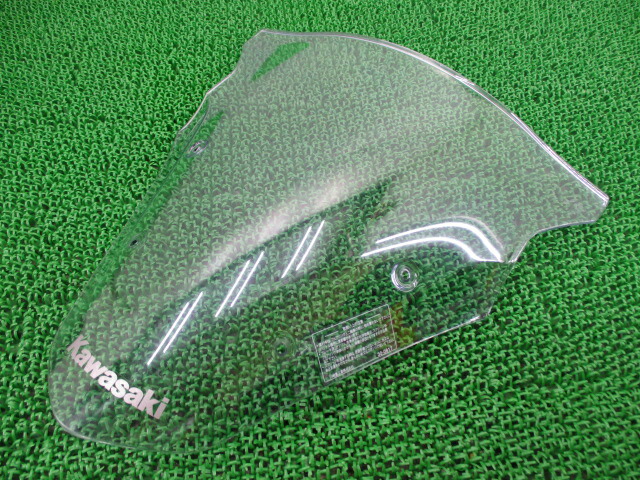 NINJA400 スクリーン カワサキ 純正 バイク 部品 EX400E 奇麗 良品 割れ欠け無し 品薄 車検 Genuine 【中古】 26