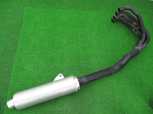 ZRX1100 マフラー カワサキ 純正 バイク 部品 ZR1100C フルエキ コンディション良好 コケキズ無し 品薄 車検 Genuine 【中古】 88