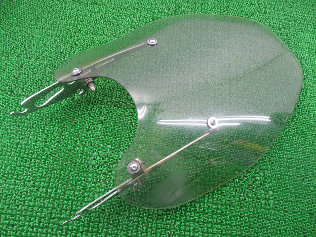 FXDL1450スクリーン5HD1GDV1X4K304***ハーレー純正バイク部品2003年式外しペイント素材に割れ欠け無しダイナ車検Genuine【中古】 43｜ティーエスパーツ　店
