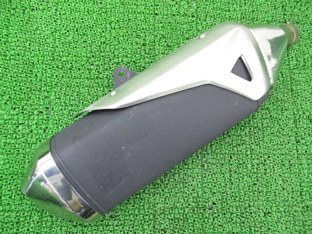 GSR750 サイレンサーマフラー スズキ 純正 バイク 部品 GR7NA コケキズ無し 品薄 希少品 車検 Genuine 【中古】 91｜ティーエスパーツ　店