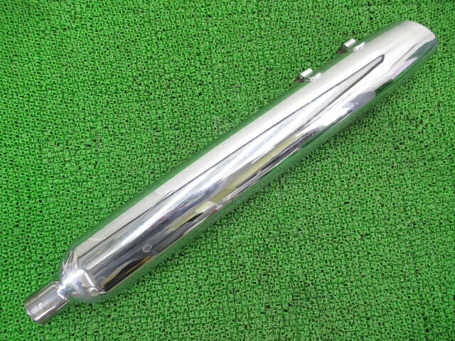 FLHR1580 サイレンサーマフラー 左 ハーレー 純正 バイク 部品 コケキズ無し 品薄 希少品 車検 Genuine 【中古】 84