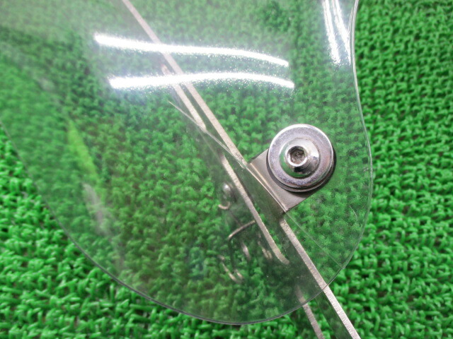 ハーレー純正バイク部品fxstb1580スクリーン純正オプション84年 11年fxstデチャッタブルウインドシールド修復素材にお安くどうぞ車検genuine 中古 Propaint Hu