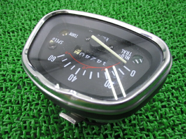 ホンダ純然たるバイク要素cd50ベンリィメータ純正ベンリィ50スピードメーター割れ欠けなし正常メーター車検genuine 中古 Damienrice Com