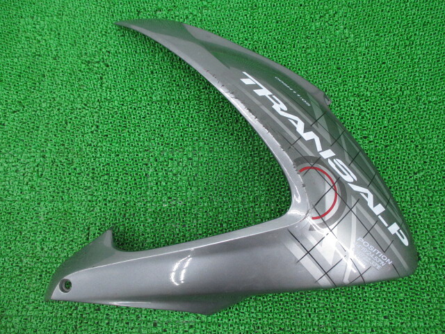 XL700Vトランザルプ サイドカウル 右 ガンM 64204-MFF-D020 ホンダ 純正 バイク 部品 RD13 割れ欠け無し 修復素材に 車検 Genuine 【中古】 Ja|ティーエスパーツ 店