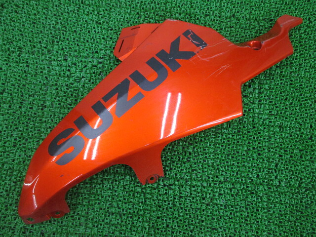 GSX-R600 アンダーカウル 左 橙M 94481-37H スズキ 純正 バイク 部品 GSX-R750 K8 K9 L0 08-10年 割れ欠け無し 車検 Genuine 【中古】 Ld