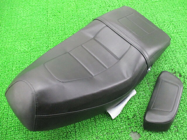 フュージョン シート 社外 バイク 部品 MF02 そのままでも 修復素材や張替えベースに 【中古】 Hr｜ティーエスパーツ　店