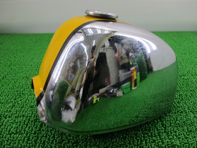 ゴリラタンクホンダ純正バイク部品Z50Jリミテッドメッキゴリラ6Vコケキズ無し修復素材に車検Genuine【中古】 67