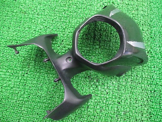 セロー250 ライトカウル 黒 DG17J ヤマハ 純正 バイク 部品 自家塗装 DG17J コケキズ無し 割れ欠け無し ペイント素材に 車検 Genuine 【中古】 wQ|ティーエスパーツ 店