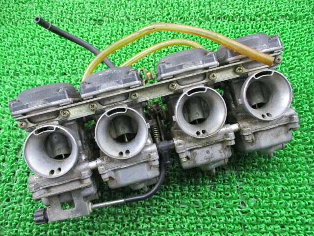 GPZ900R キャブレター V743 カワサキ 純正 バイク 部品 ZX900A 修復素材やカスタム素材に 品薄 希少品 CVK 車検 Genuine 【中古】 sT