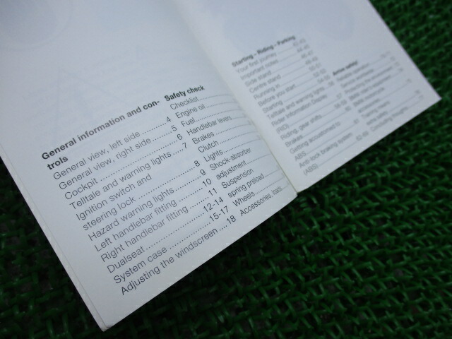 Bmw 正規 バイク 整備書 R1150gs 取扱説明書 正規 3版 英語版 ライダーズマニュアル 車検 整備情報 中古 Meguiars Com Do