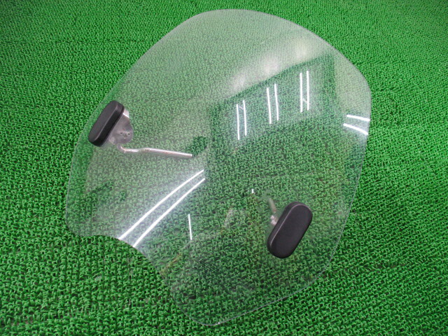 旭風防製X-4 スクリーン 社外 バイク 部品 SC38 クリアウインドシールド 割れ欠け無し 品薄 希少品 【中古】 Xf