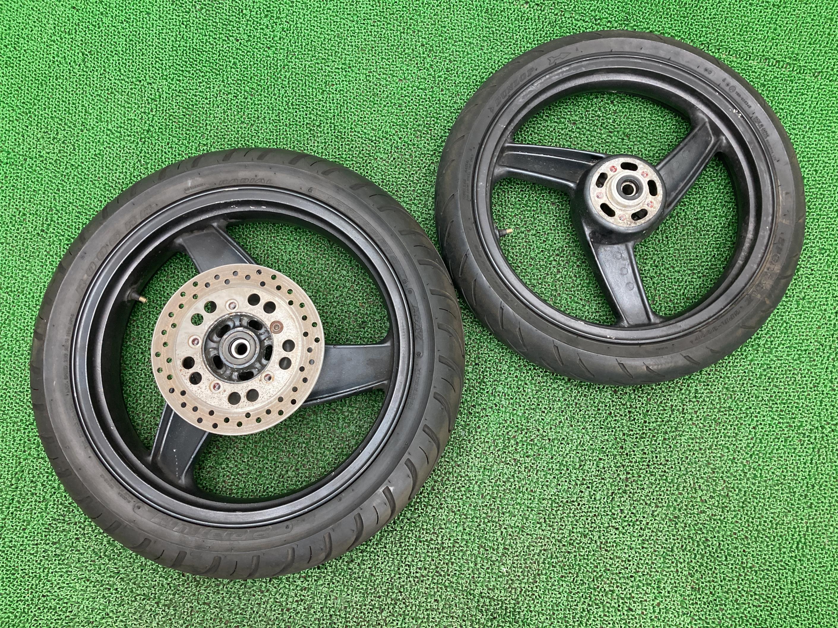早い物勝ち！値下げしました。zrx400 キャストホイール　ブラック 楽天市場】ZRX400 キャスト ホイール ブラック : カスタム