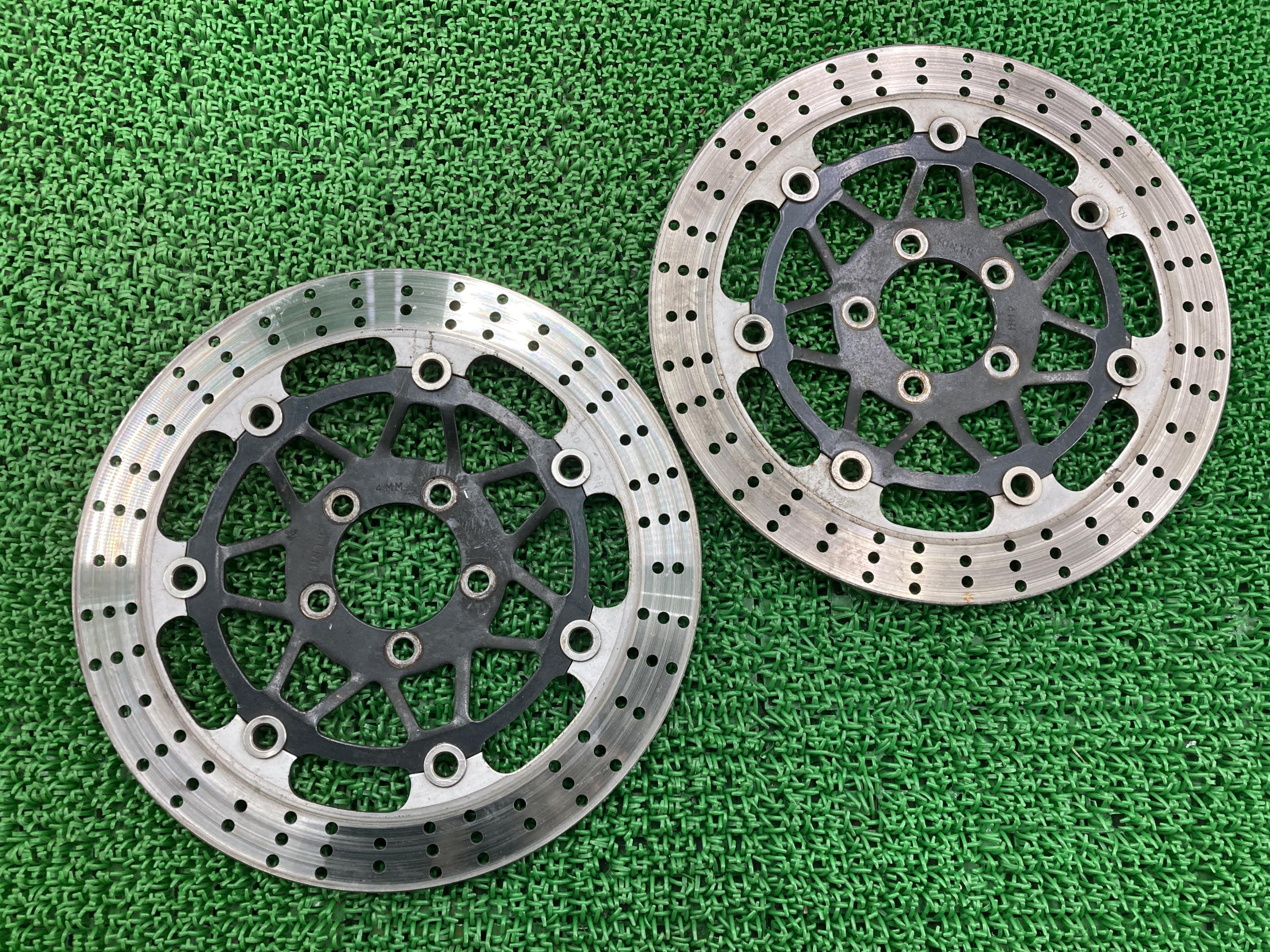 フロントホイール ディスク付き GPZ400F (SNK二輪部品 Z400GP Z400FX