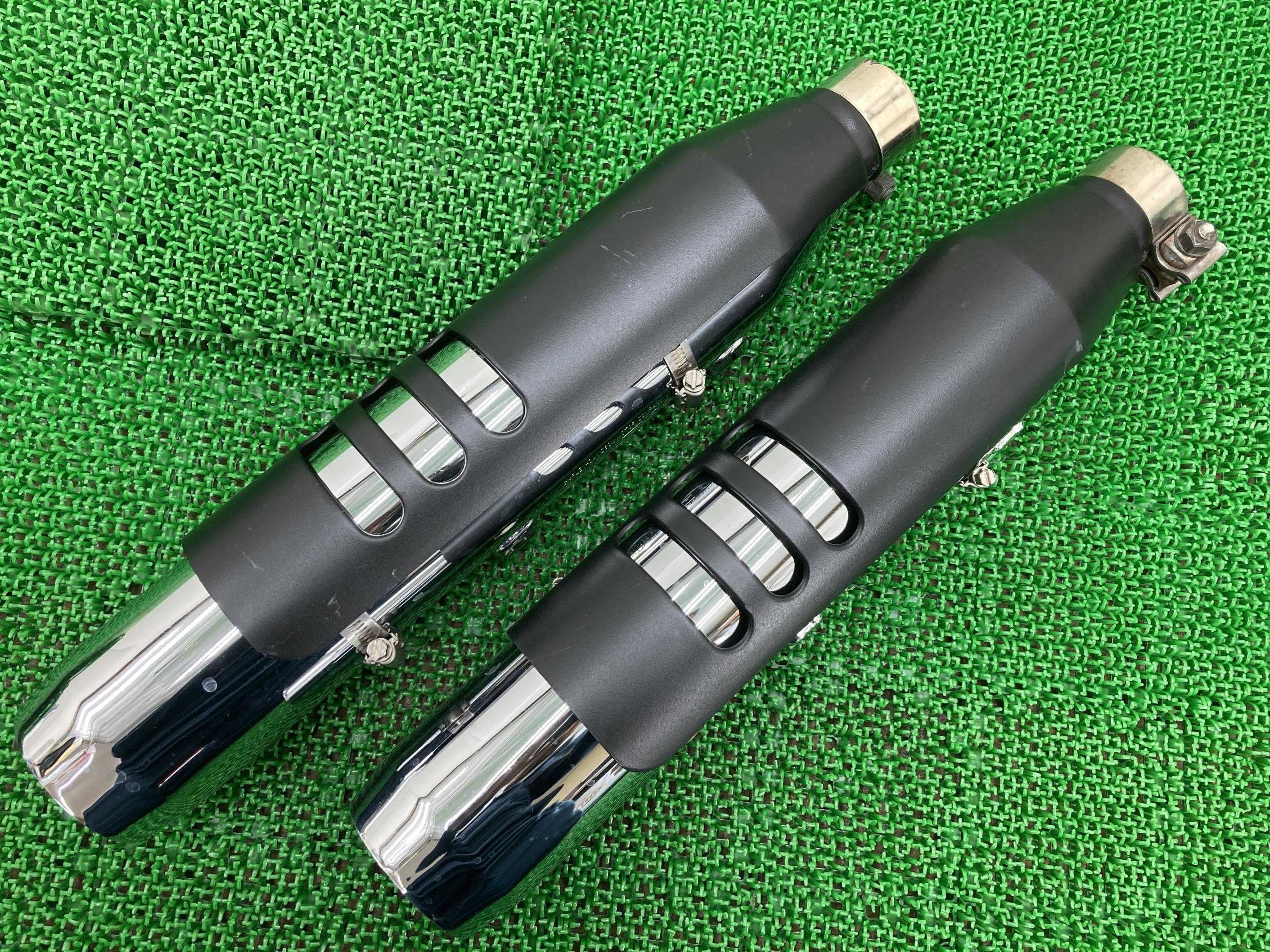 XL1200CX サイレンサーマフラー 64900390 ハーレー 純正 バイク 部品 スポーツスター ロードスター ステー コケキズ無し 品薄 車検 Genuine 【中古】 mA