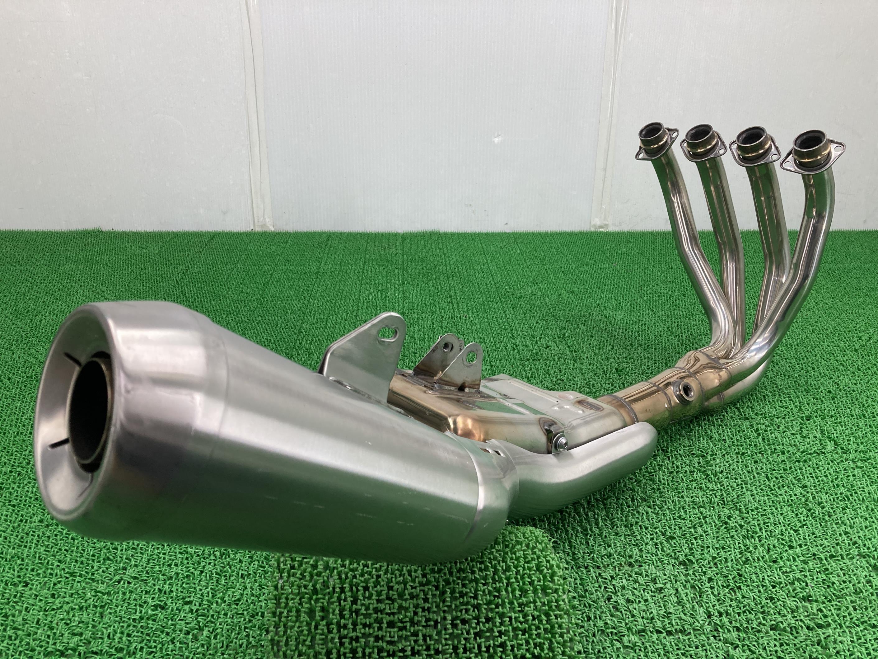 Z900RS マフラー カワサキ 純正 バイク 部品 ZR900C コケキズなし 修復素材に ノーマル戻しに そのまま使える 車検 Genuine 【中古】