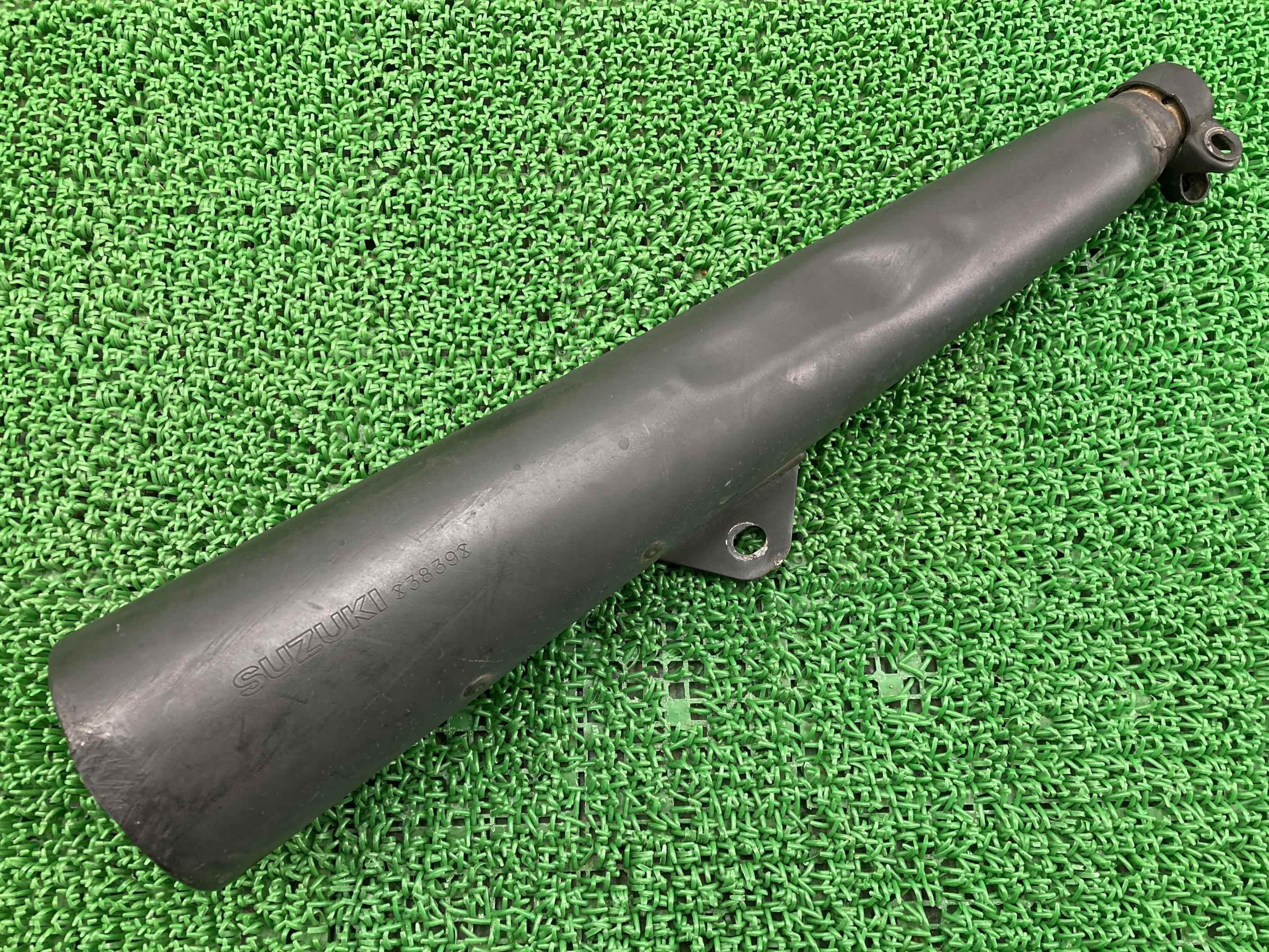 グラストラッカー サイレンサーマフラー スズキ 純正 バイク 部品 NJ47A カスタム素材に そのまま使える 車検 Genuine 【中古】|ティーエスパーツ 店