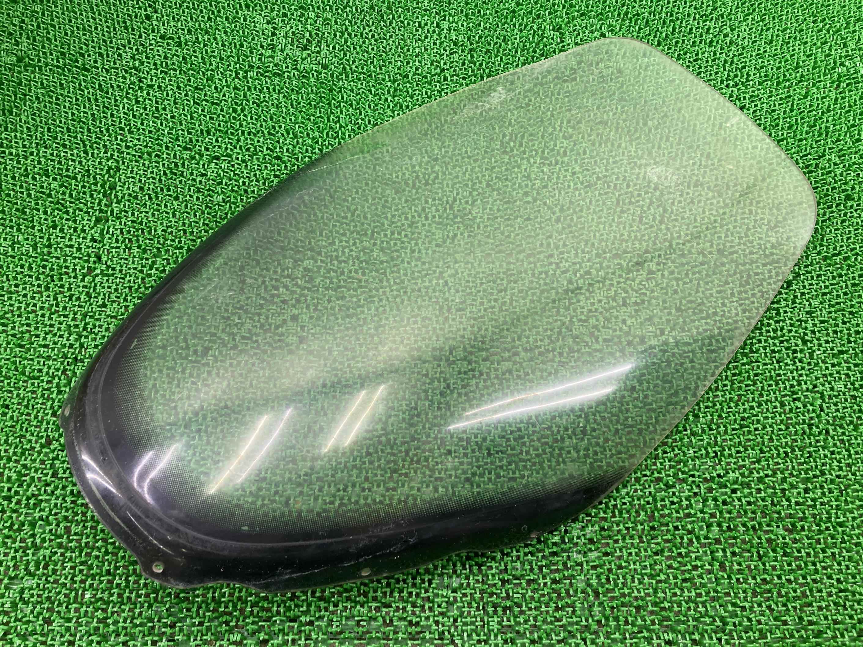 マジェスティ250 スクリーン ヤマハ 純正 バイク 部品 SG01J 人気のロング 修復素材やペイント素材に 割れ欠け無し 品薄 希少品 車検 Genuine 【中古】 jV|ティーエスパーツ 店