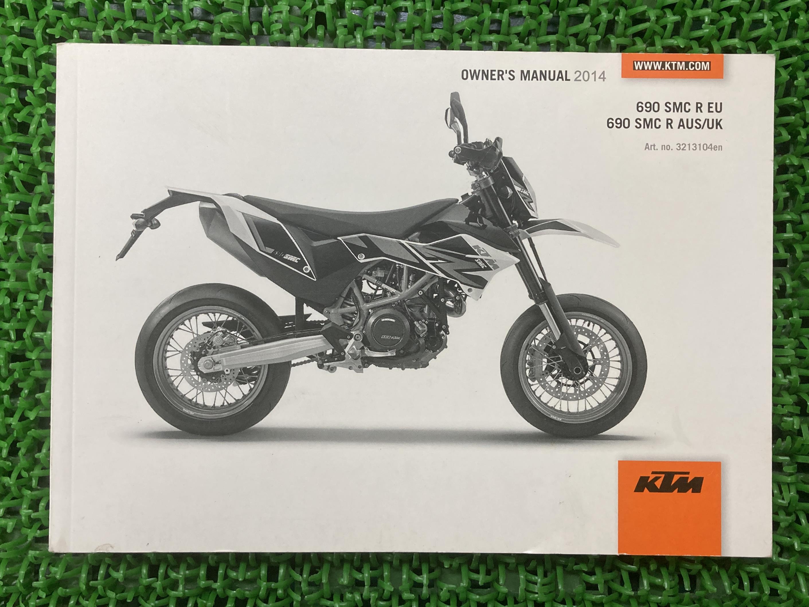 690SMCR 取扱説明書 KTM 正規 バイク 整備書 SMCR-EU AUS UK 2014年モデル 車検 整備情報 【中古】 64 4,640円