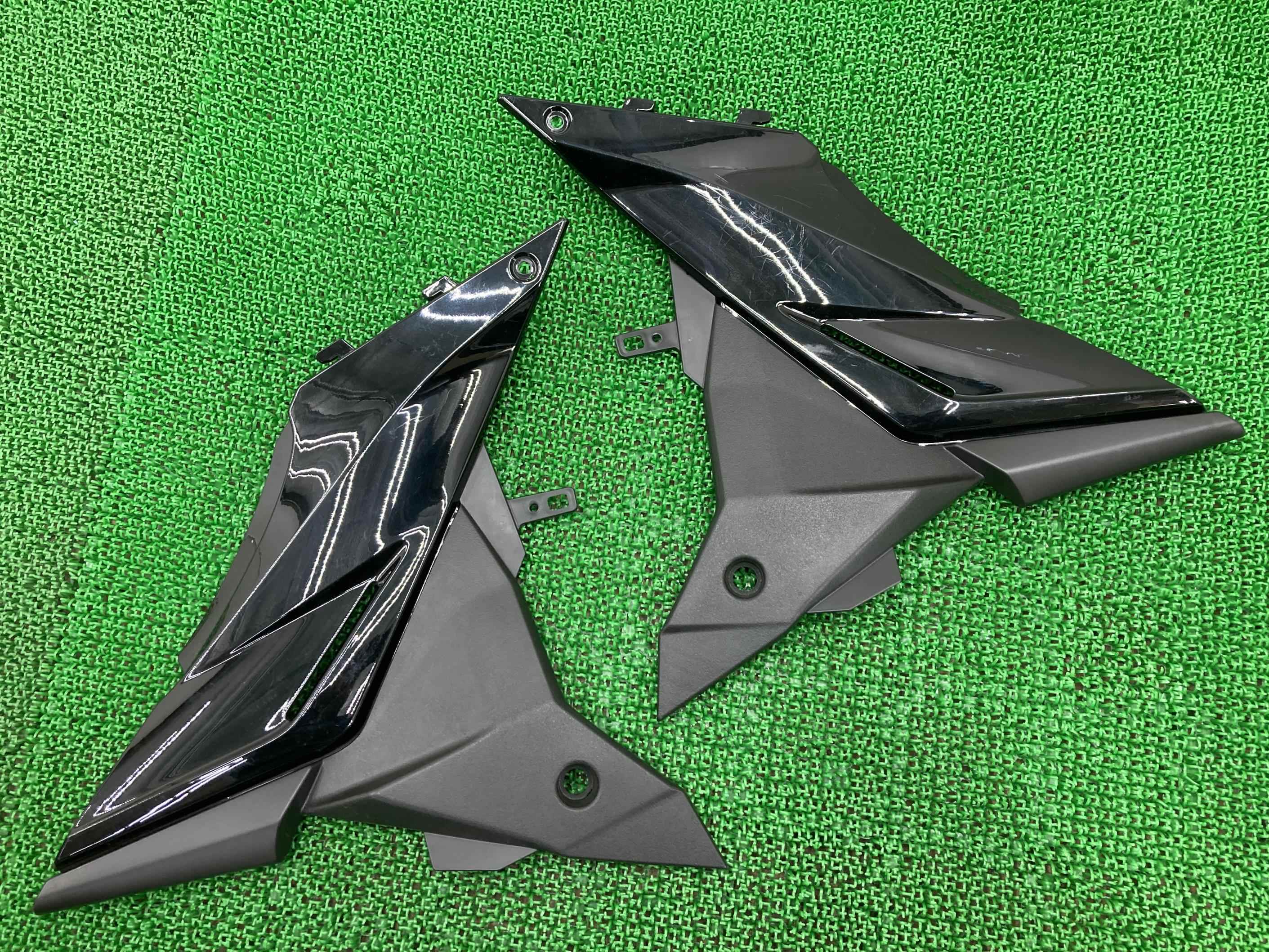 GSX250R サイドカバー 左右 黒 20K0 スズキ 純正 バイク 部品 DN11A 割れ欠け無し 品薄 希少品 車検 Genuine 【中古】 Bk|ティーエスパーツ 店