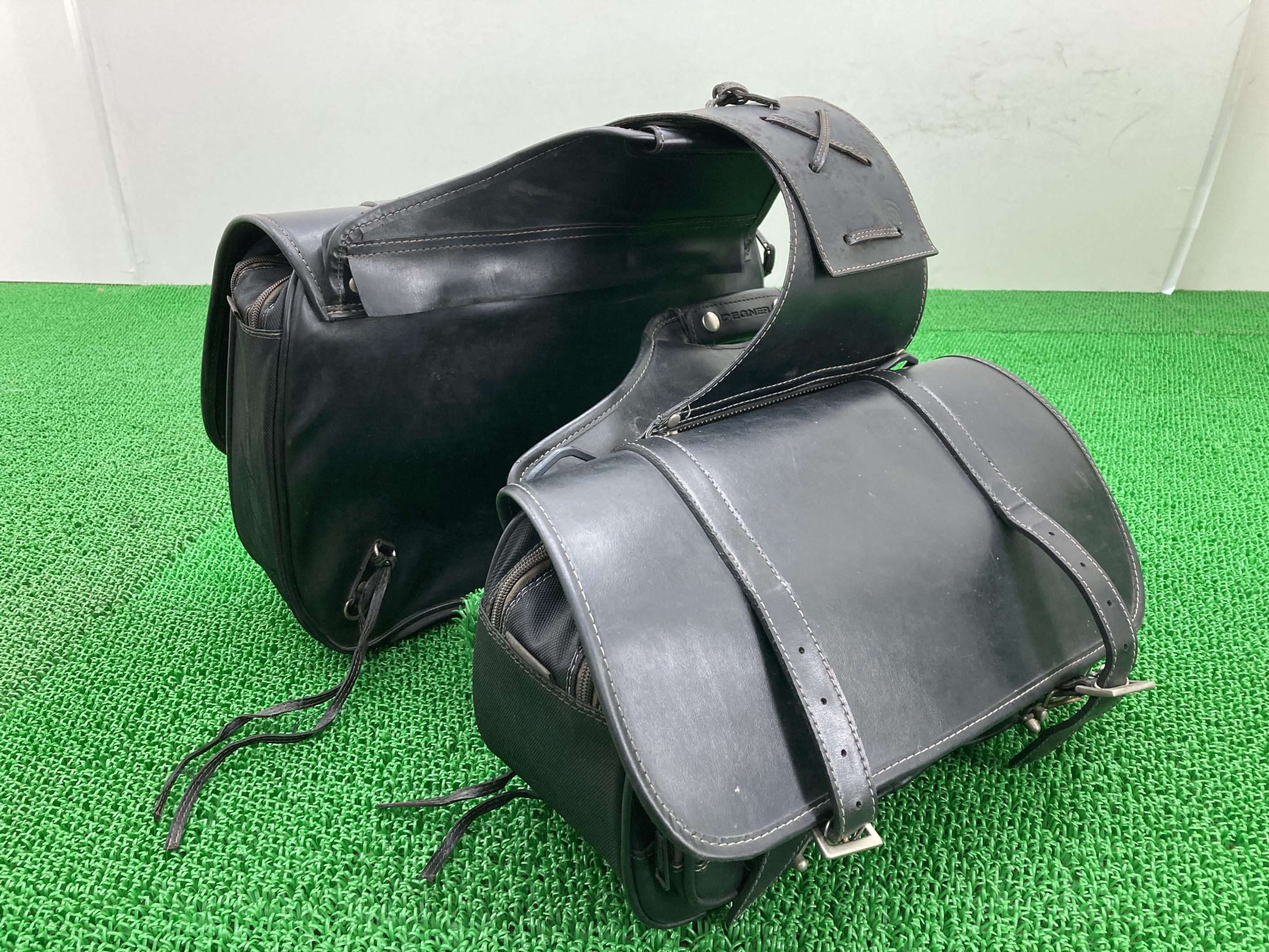 デグナー製 サイドバッグ 左右 社外 バイク 部品 ハーレー バルカン スティード ドラッグスター シャドウなどに 破れ無し ドラッグスター400 スティード400 バルカン400 ドラッグスター250 ドラッグスター400クラシック XL1200R 【中古】 Yv
