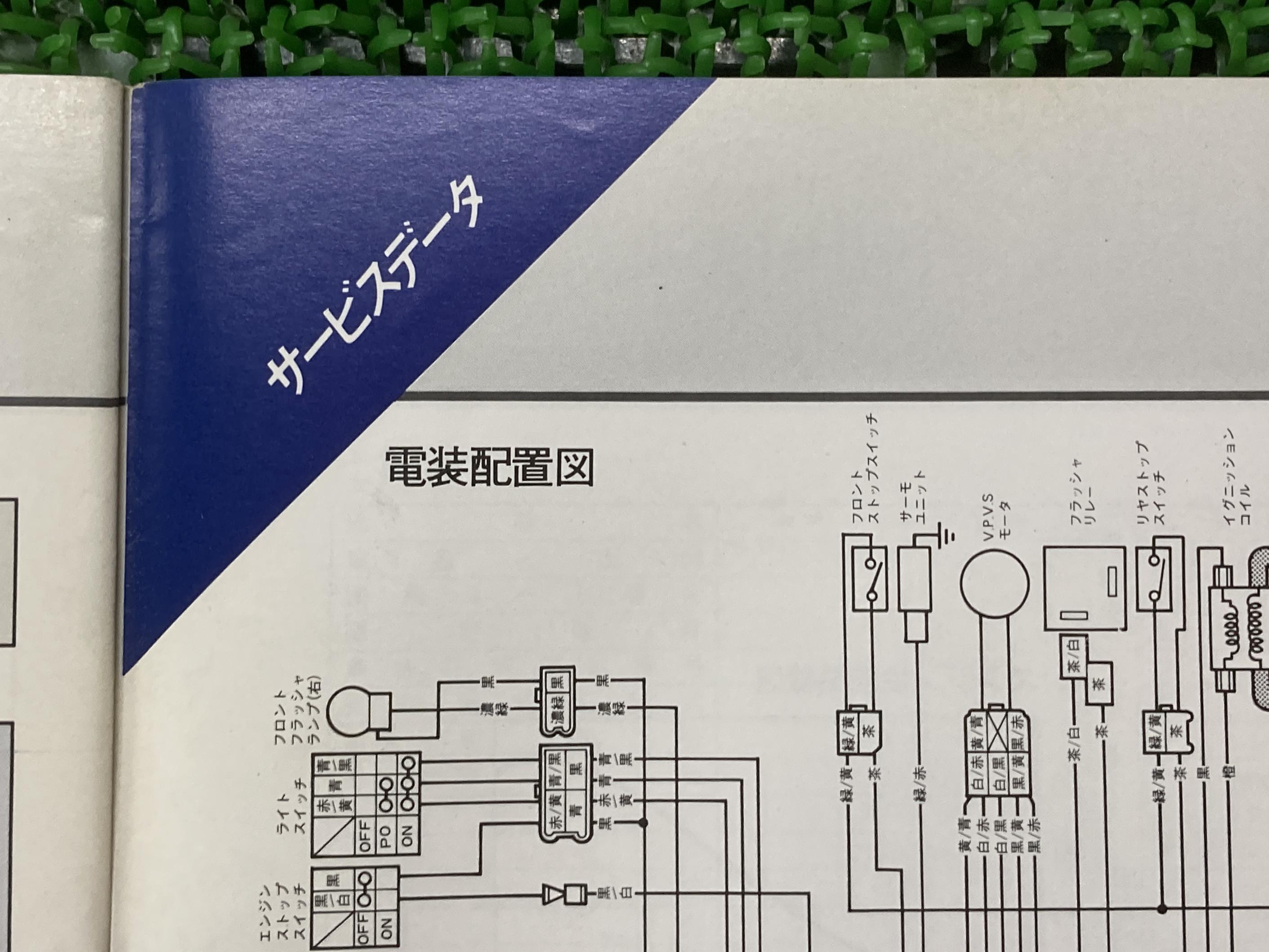 市場 TZR250 サービスマニュアル バイク 補足版 正規 1KT-000101〜 整備書 ヤマハ