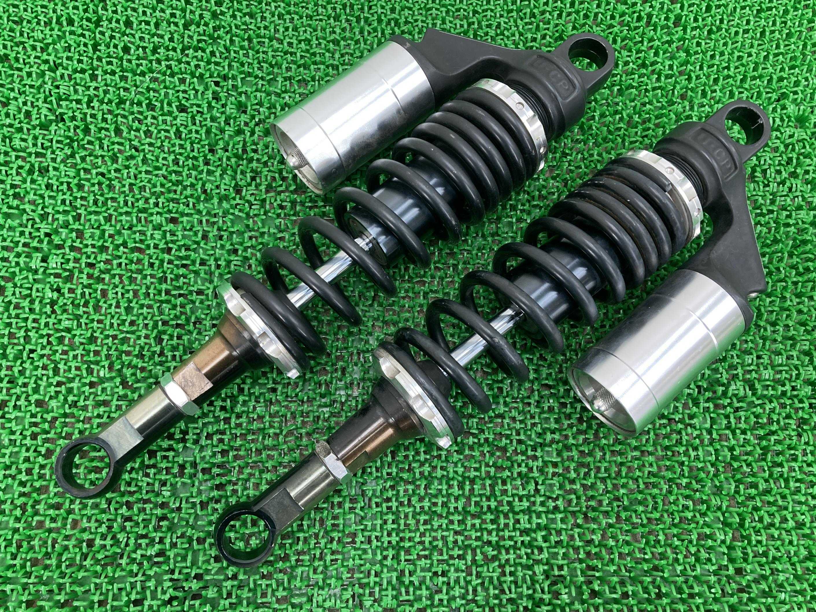 U-CP製ゼファー400 ゼファーカイ リアサスペンション 左右 社外 バイク 部品 ZR400C コンディション良好 曲がり無し 350mm リアショック 【中古】 Jc