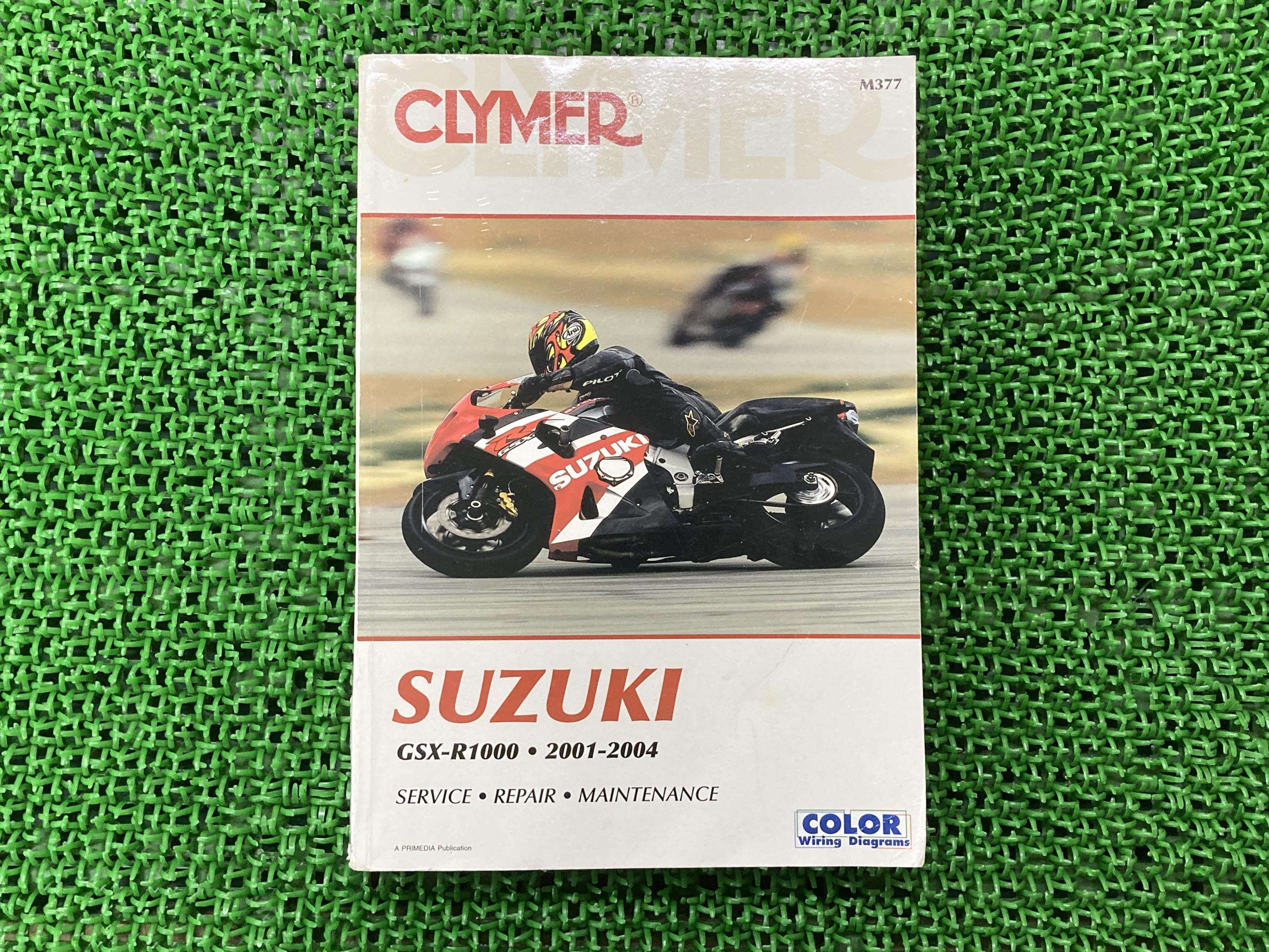 GSX-R1000パーツリスト社外バイク部品配線図有り年代別配線図有り2001～2004スズキSUZUKICLYMER【中古】 6