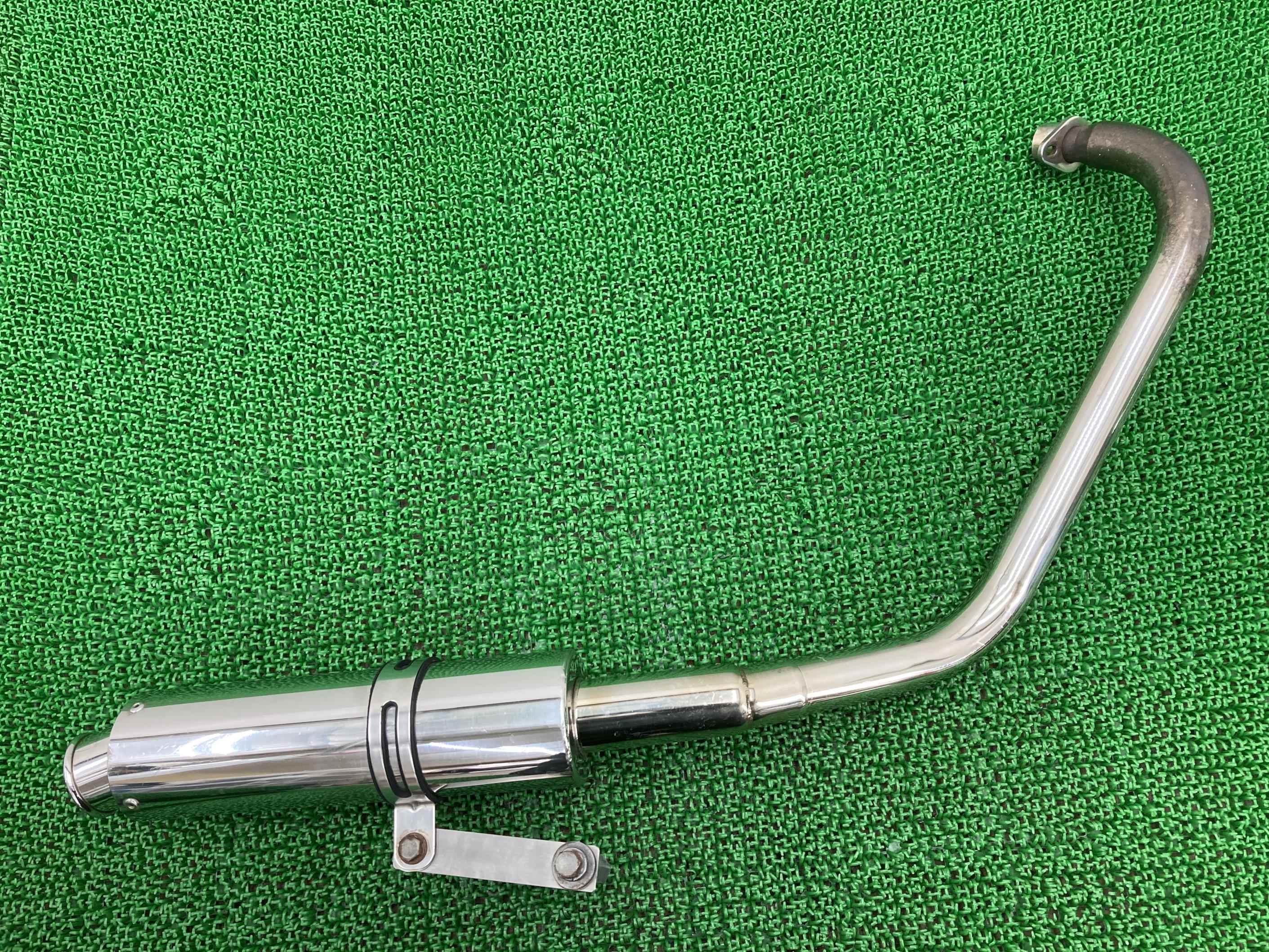 モンキー マフラー 社外 バイク 部品 Z50J AB27 ステン レーシングマフラー アップタイプ 機能的問題なし 【中古】 xS