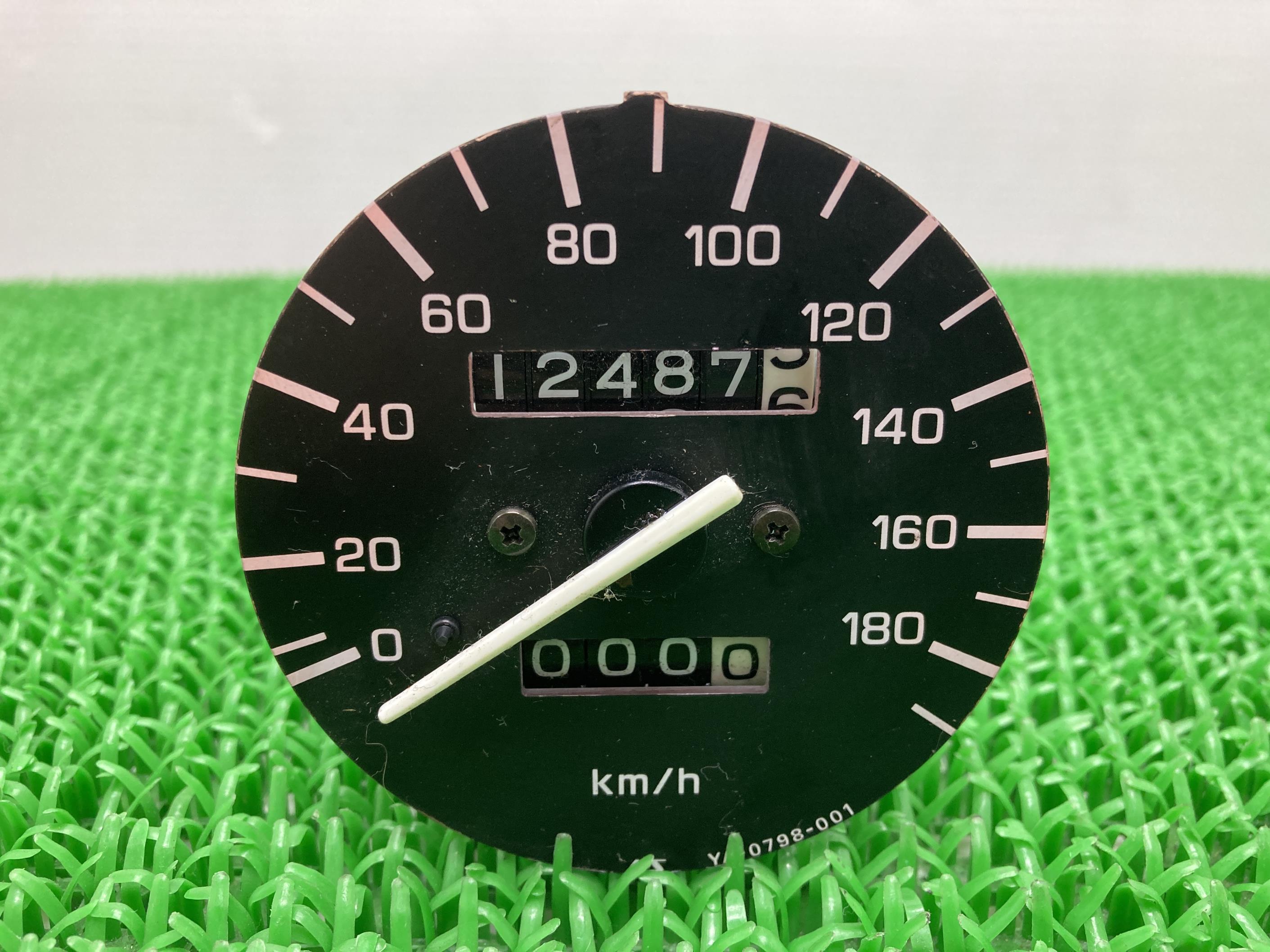 XJR1200 スピードメーター ヤマハ 純正 バイク 部品 割れ欠け無し 修復素材に ノーマル戻しに 車検 Genuine 【中古】