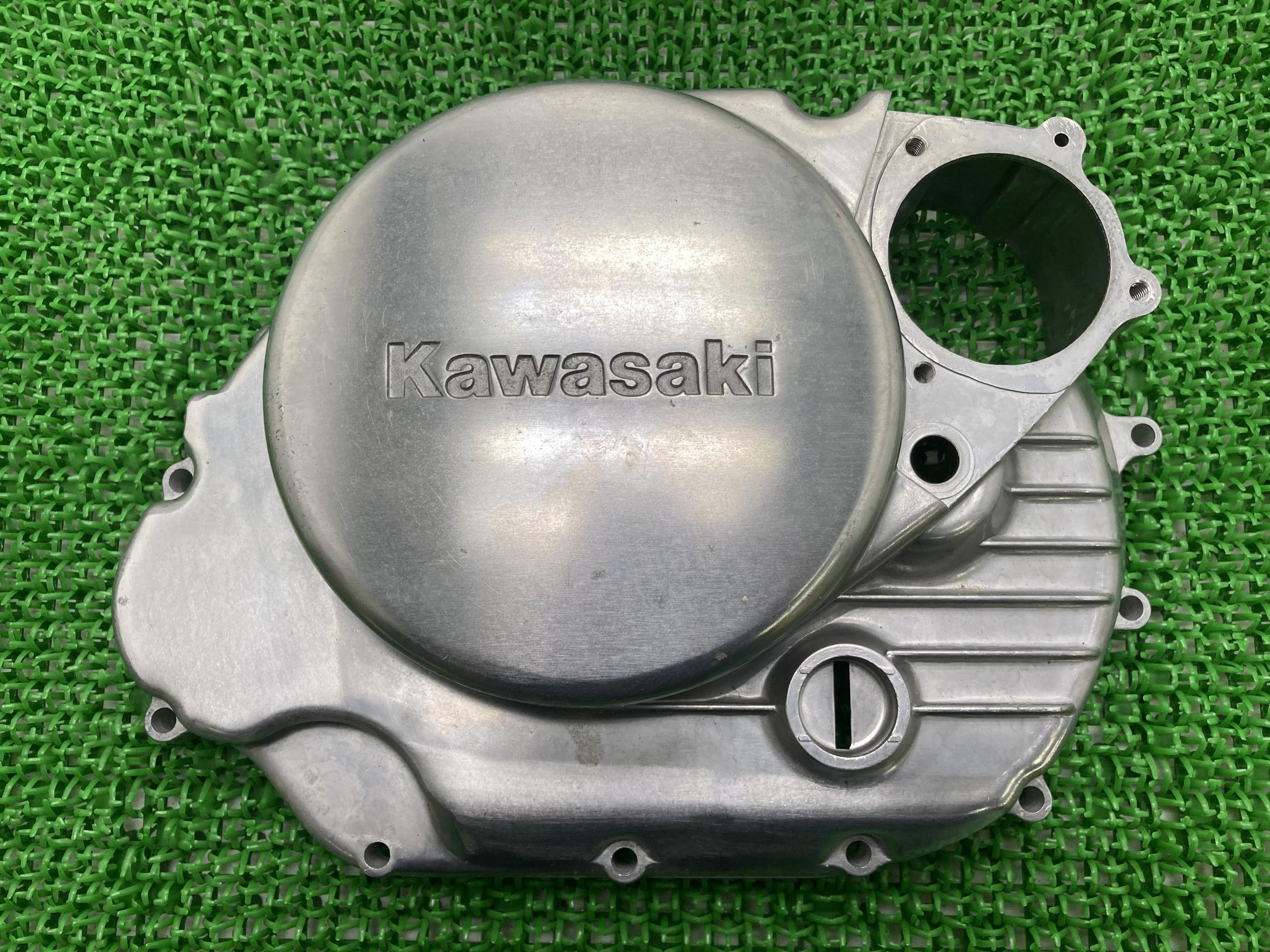 KZ250エンジンカバーカワサキ純正バイク部品CSRD1D2Z250LTD激レア美品車検Genuine【中古】