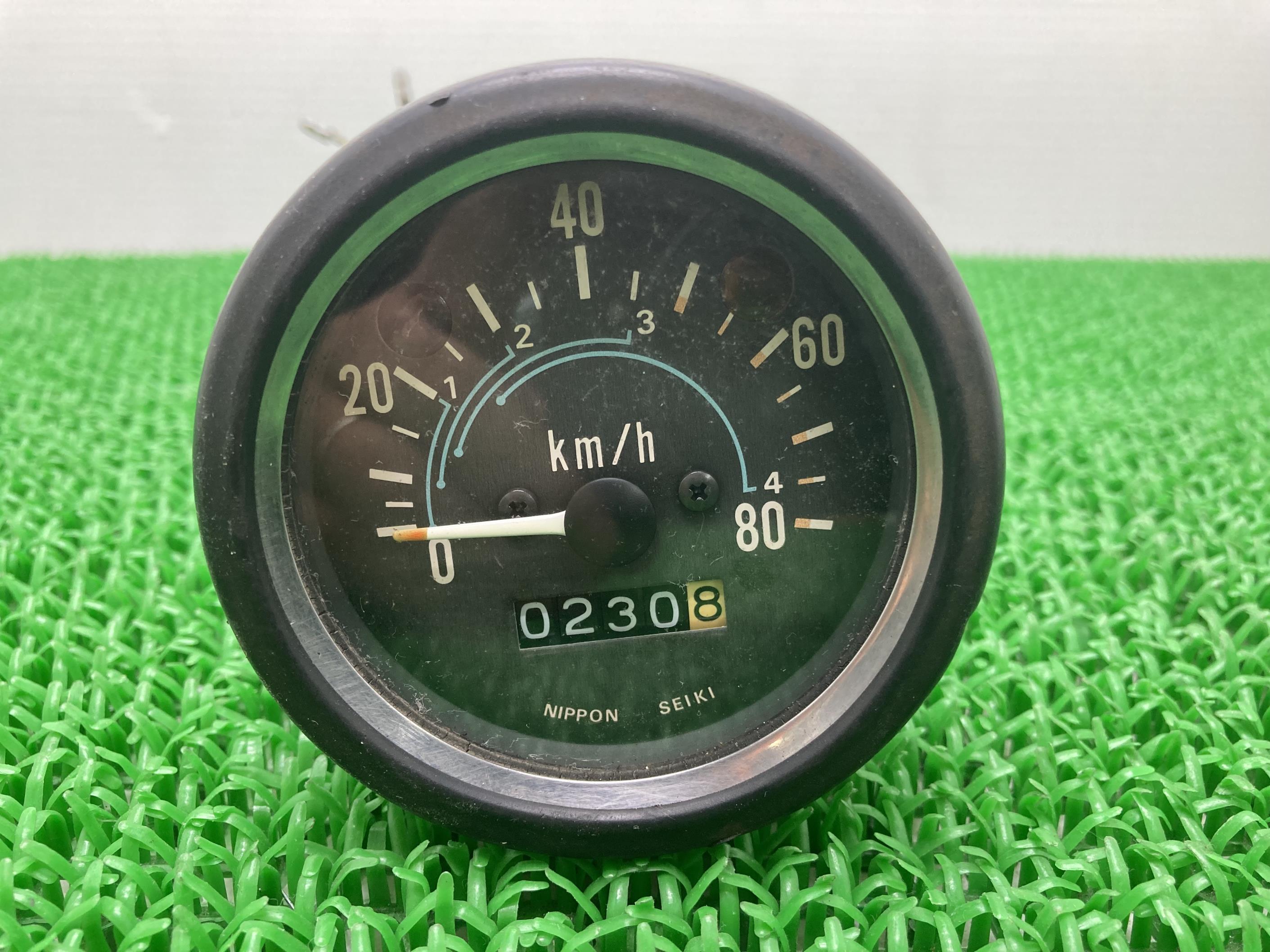 エイプ50 スピードメーター 0537-001 ホンダ 純正 中古 バイク 部品 AC16 割れ欠け無し 品薄 希少品 車検 Genuine 【正規品】