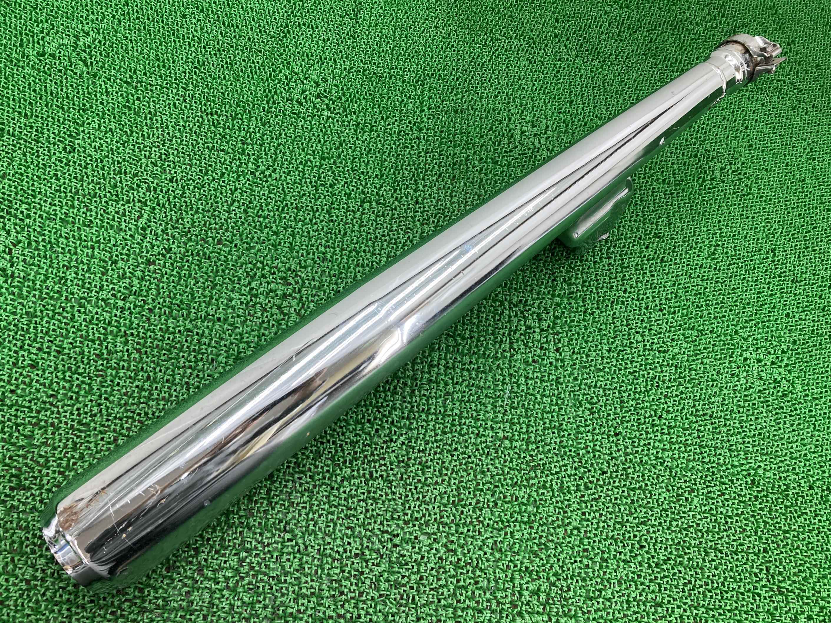 SR400 SR500 サイレンサーマフラー ヤマハ 純正 バイク 部品 1JR 1JN 機能的問題なし 品薄 希少品 車検 Genuine 【中古】 54