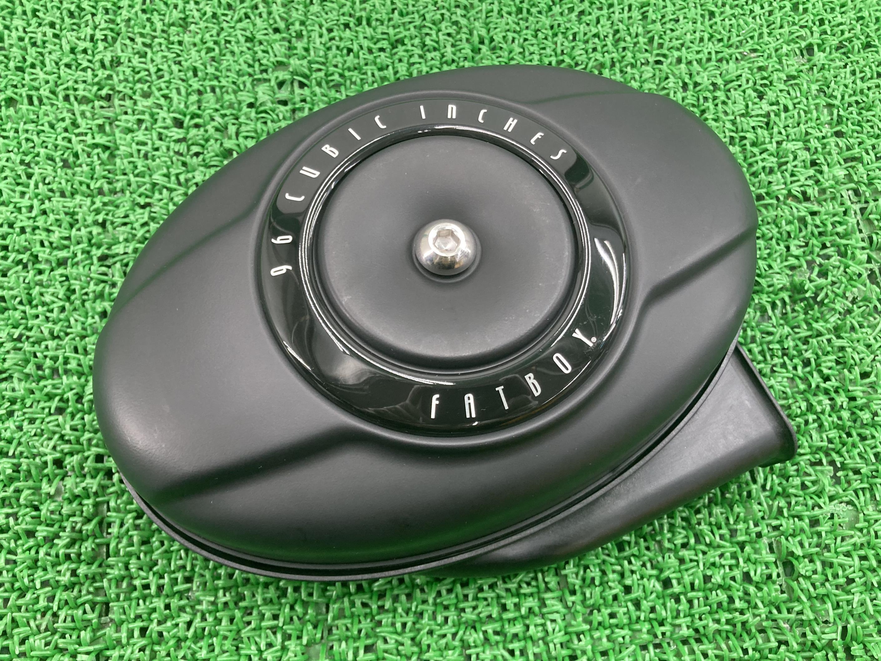 FLSTFB1580エアクリーナーボックスハーレー純正バイク部品2012年式外し5HD1JN5EXCB015***ファットボーイローソフテイル2010-2015ノーマル戻しに車検Genuine【中古】 56