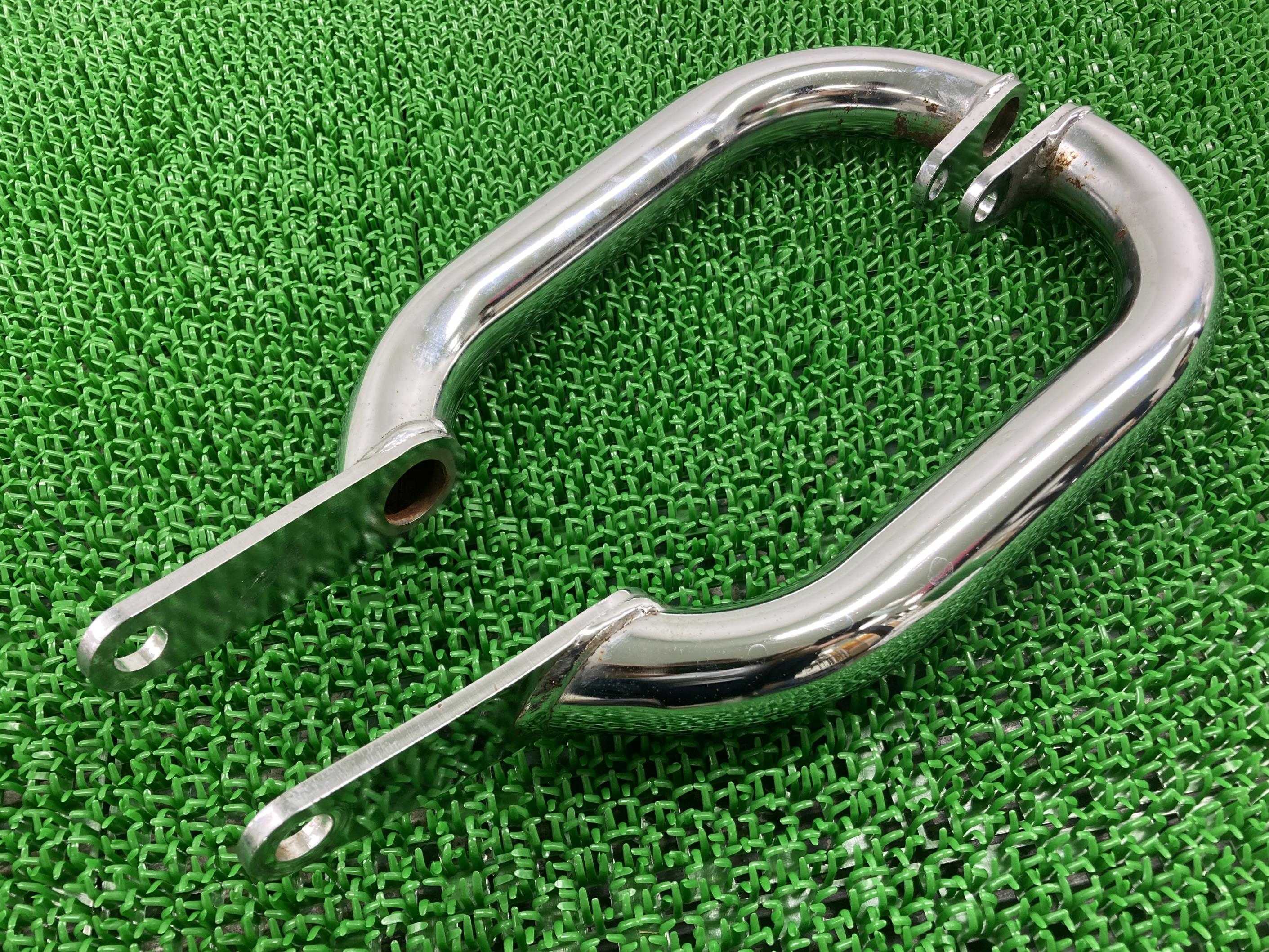 ドラッグスター400クラシックエンジンガード左右ヤマハ純正バイク部品4TRVH01Jワイズギアエンジンバンパーコケキズ無し品薄車検Genuine【中古】 83
