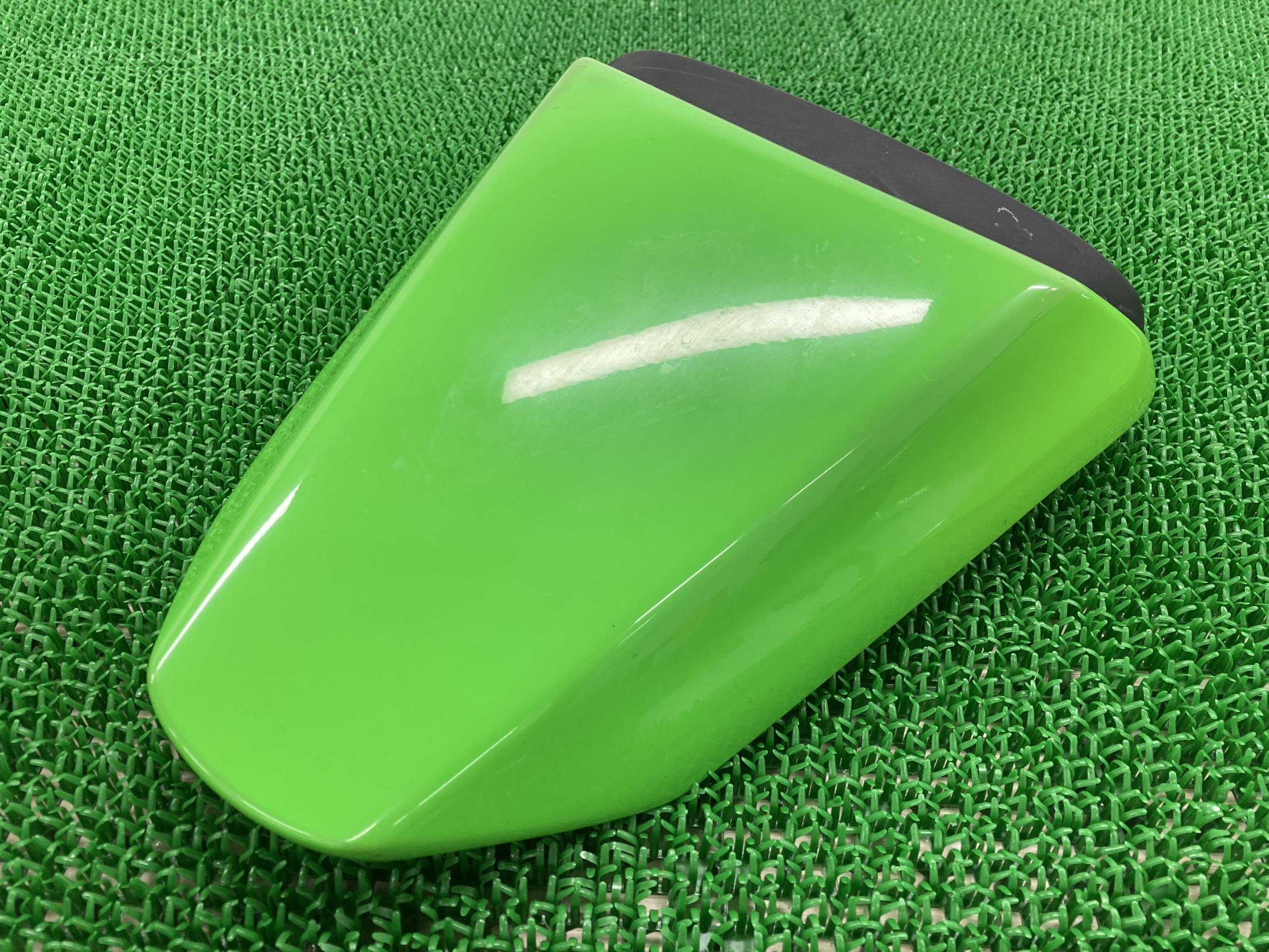 ZX-10R シングルシートカウル 緑 ZX1000E カワサキ 純正 バイク 部品 割れ欠け無し 希少です 車検 Genuine 【中古】 81|ティーエスパーツ 店