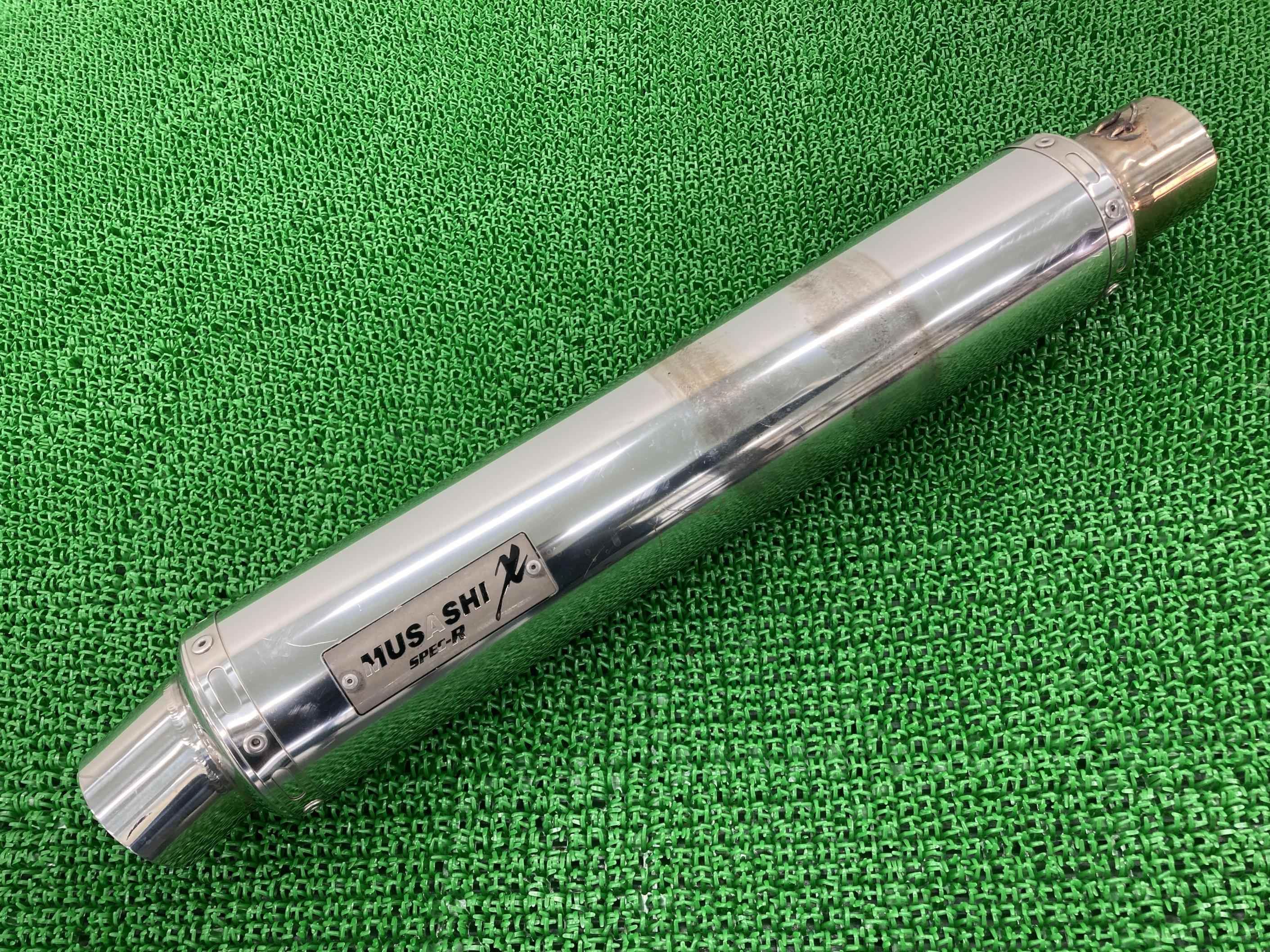 M-SOUL製スカイウェイブサイレンサーマフラー社外バイク部品CJ44A45A46AステンMUSASHIχSPEC-R【中古】 93