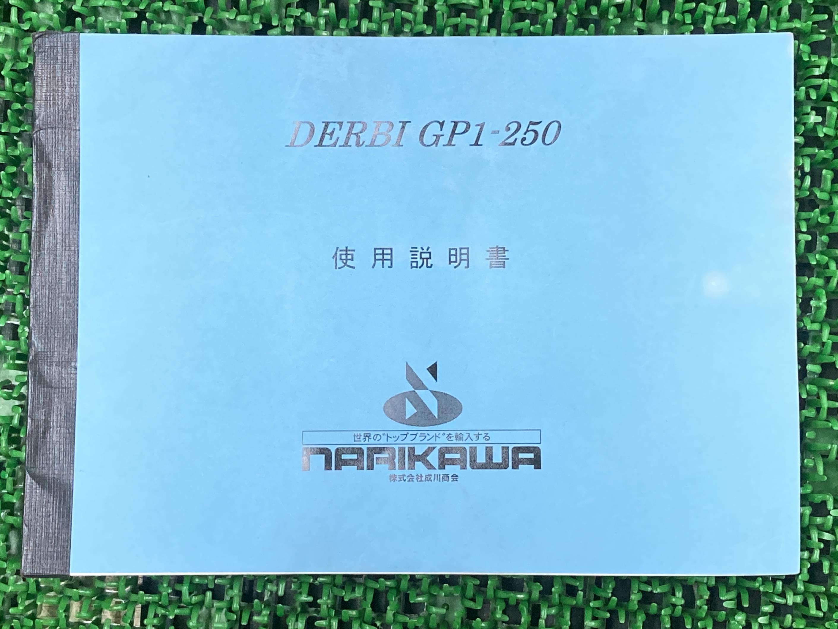 GP1-250取扱説明書ピアジオ正規バイク整備書配線図有りDERBIPIAGGIONARIKAWA成川商会車検整備情報【中古】 27｜ティーエスパーツ　店