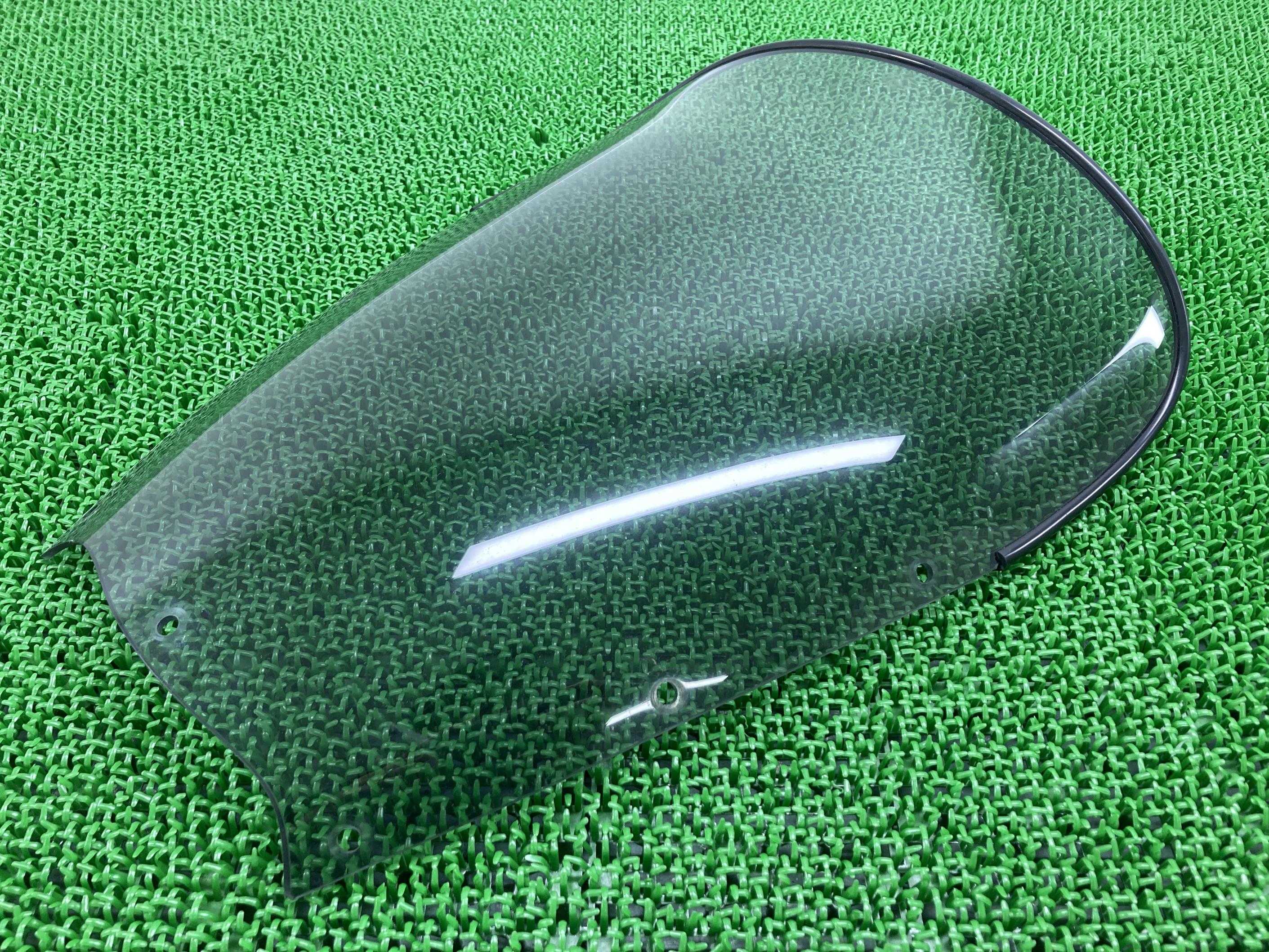 GIVI製TDM900スクリーン社外バイク部品5PSスモークコンディション良好コケキズ無し割れ欠け無し品薄【中古】 22