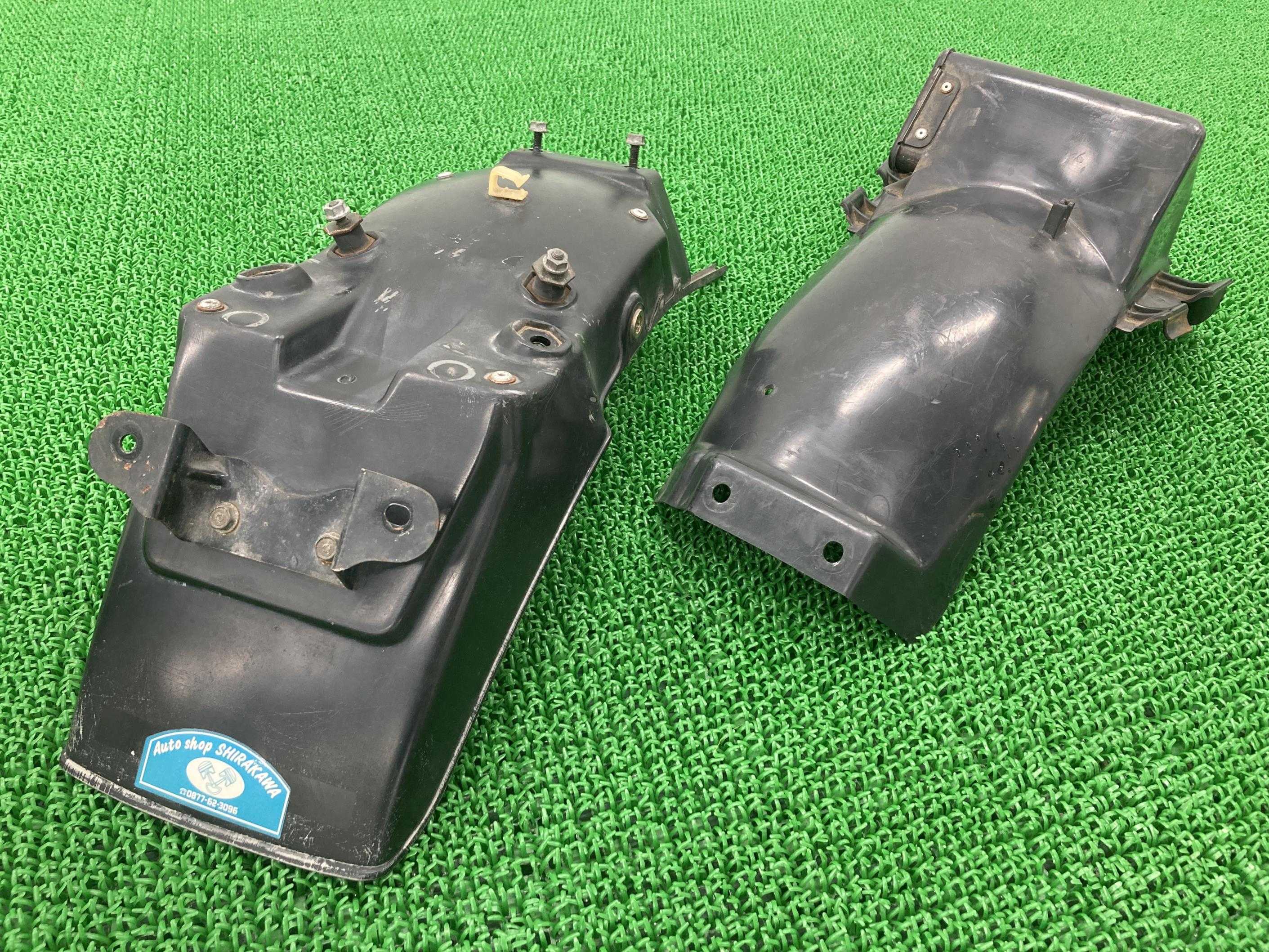 CB750Fリアフェンダーホンダ純正バイク部品RC04当時物インナーツールボックス割れ欠け無し品薄車検Genuine【中古】 57